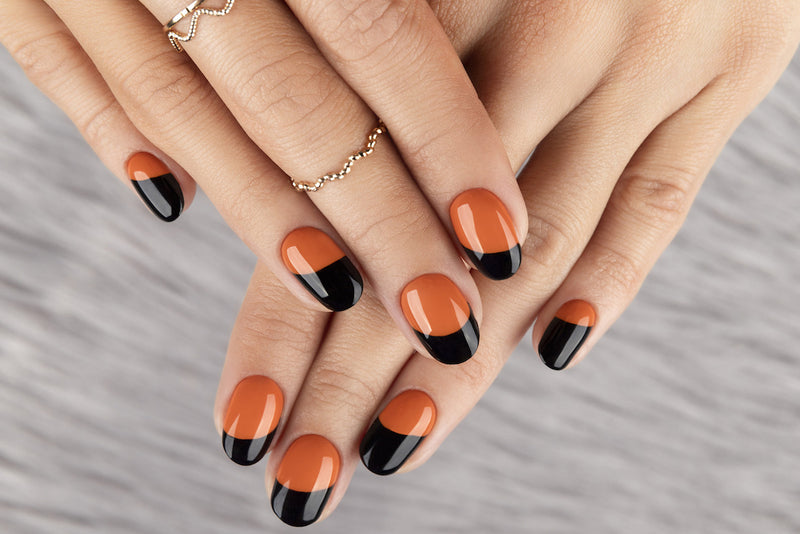 Simple Halloween Manicure Combos